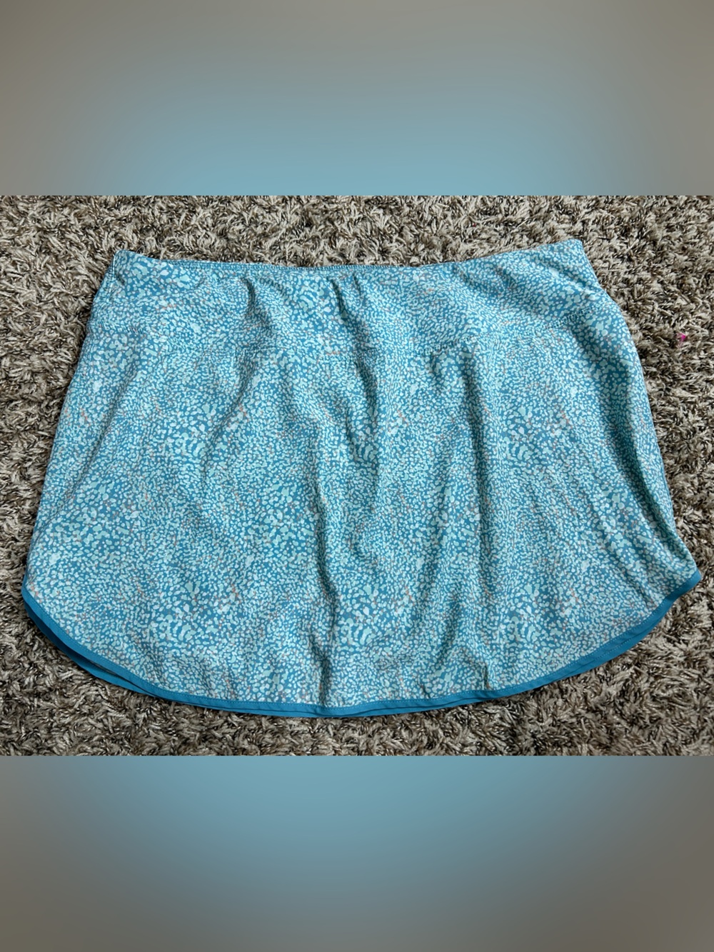 Etonic Blue Printed Women's Athletic Skort Sz XL